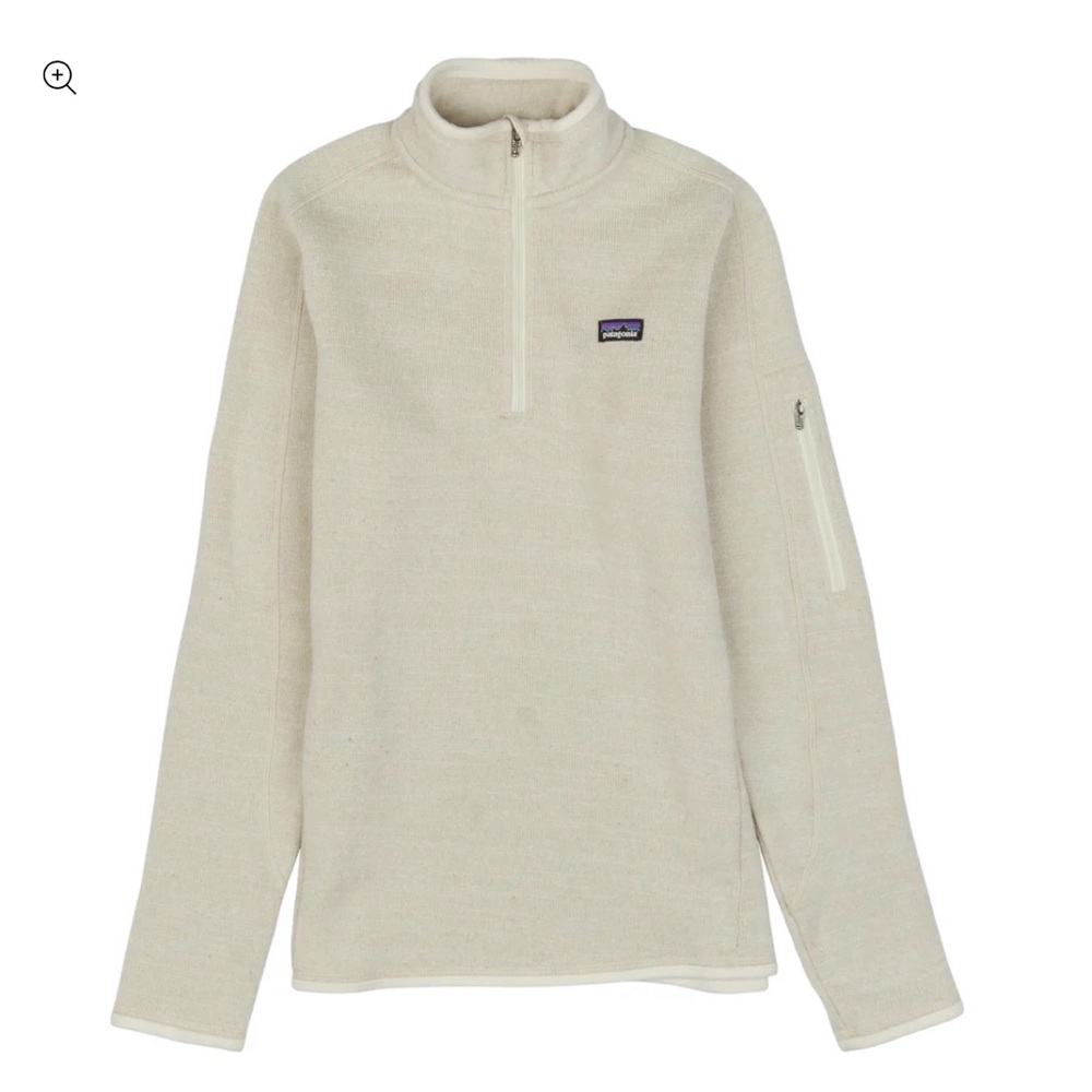 Patagonia Women’s Better Sweater 1/4 Zip Raw Linen